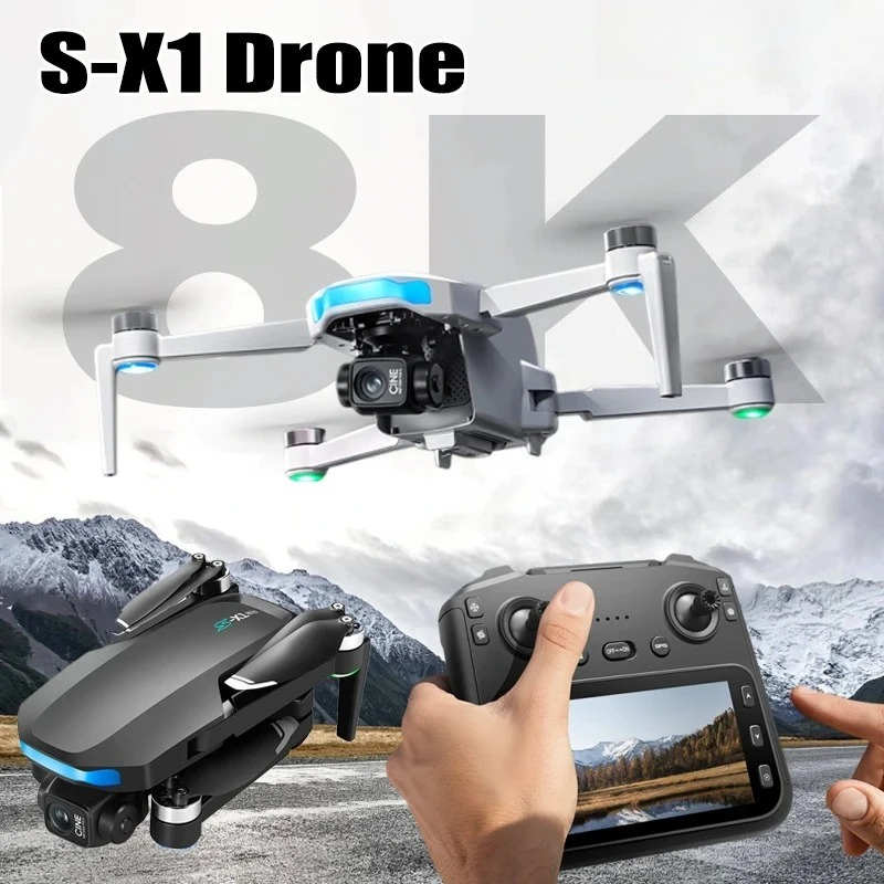 Drone Surveying - 오리지널 S-X1 드론 8K HD 전문가용