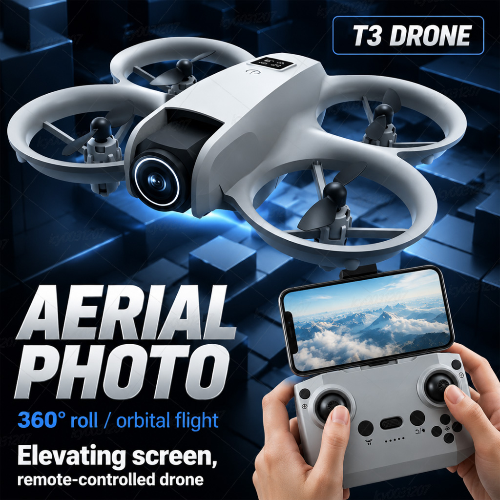 Drone Video Production - NEW T3 미니 8K 드론 듀얼