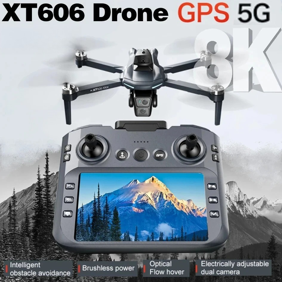 오리지널 XT606 드론 전문가용 8K HD 카메라 5 - Drone Surveying 리뷰 및 가격