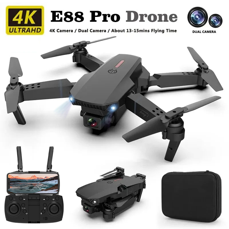 E88pro 드론 전문 Dron 광학 흐름 4k 듀얼  - Drone Surveying 리뷰 및 가격
