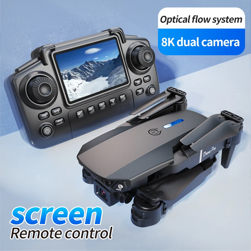 전문 E88 프로 드론 스크린 8K HD 카메라 WiF - Drone Surveying 리뷰 및 가격