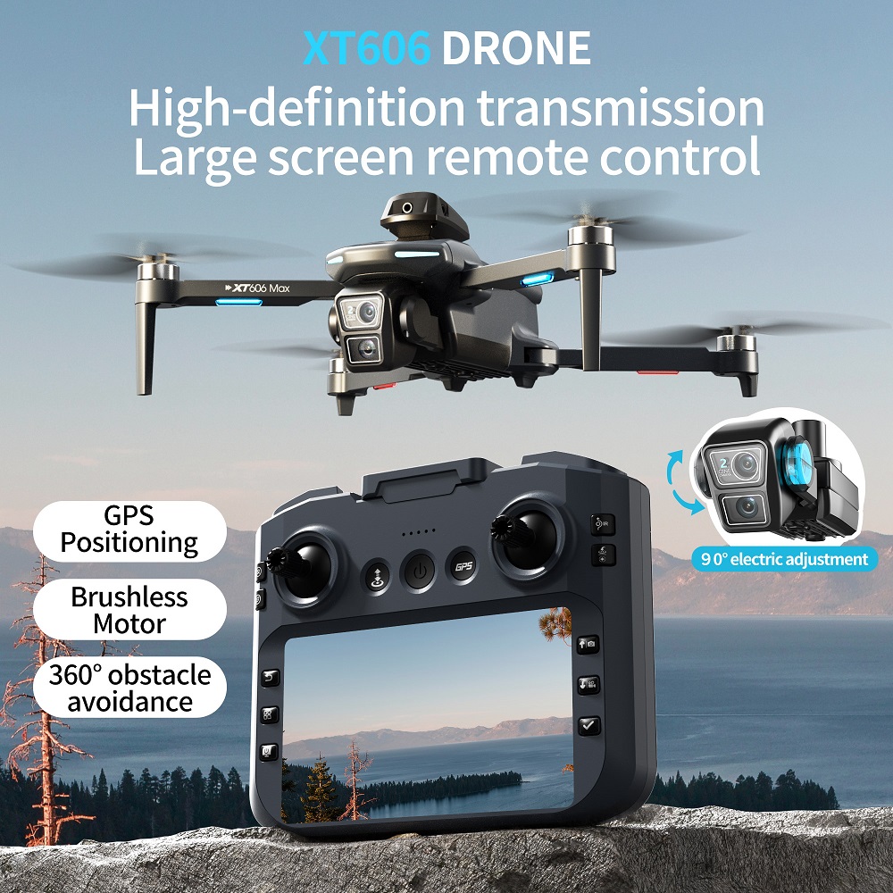 XT606 MAX 3 배터리 드론 4k 8K HD 전문 - Drone Thermal Imaging 리뷰 및 가격