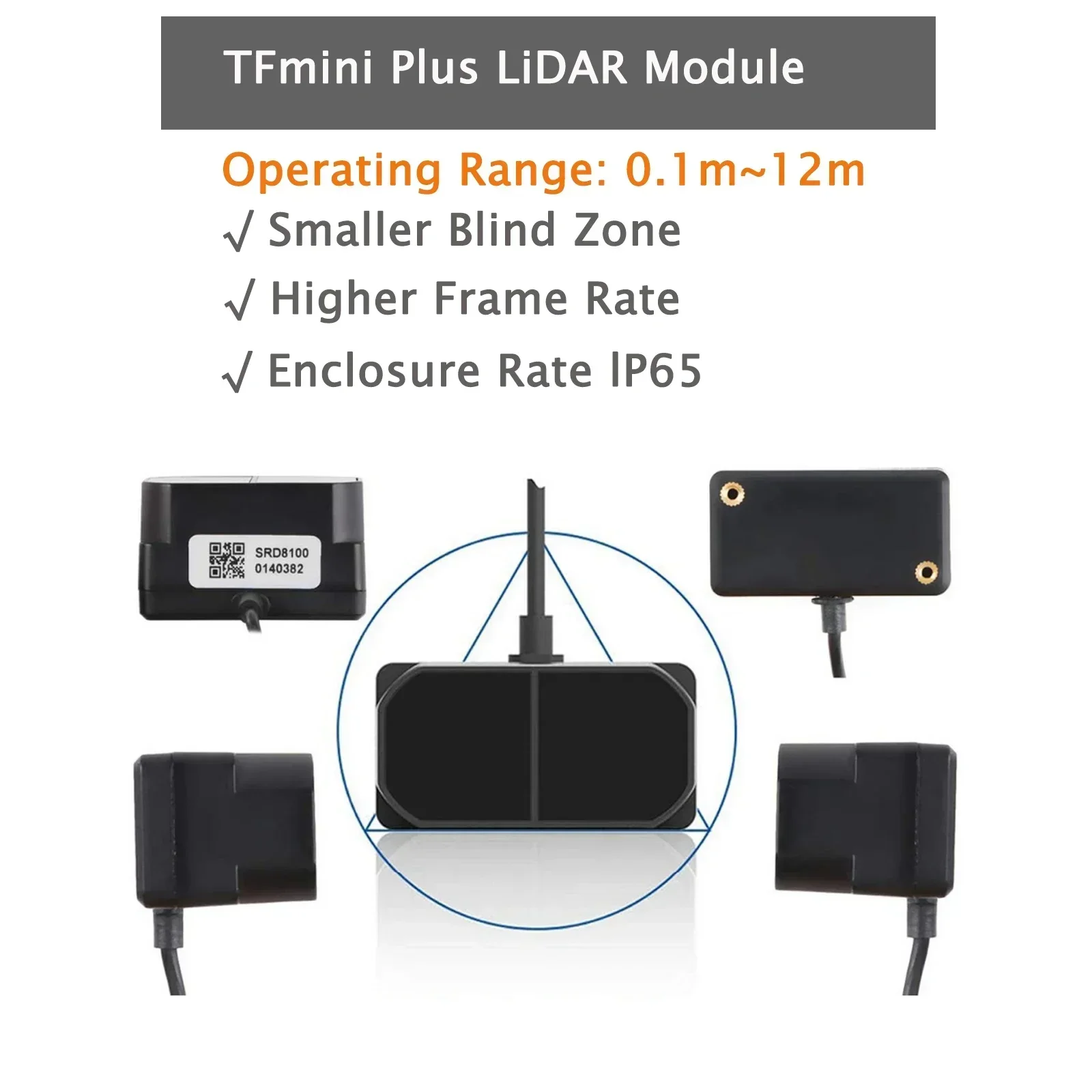 TFmini Plus LiDAR 센서 모듈 단일 포인트 - Drone Lidar 리뷰 및 가격