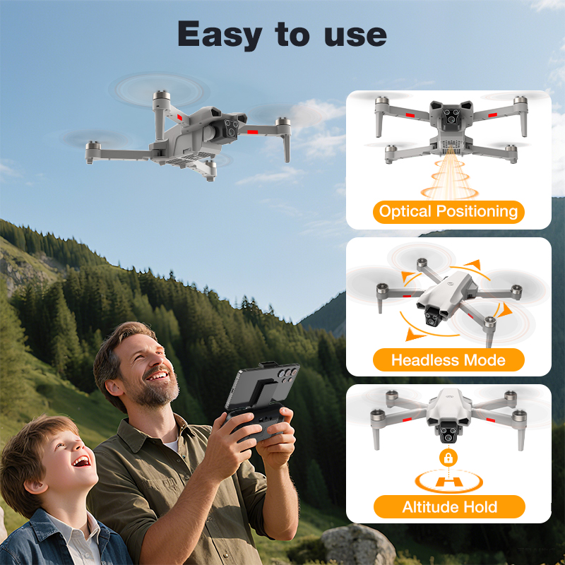 새로운 핫 L017 프로 드론 브러시리스 3D 롤 36 - Drone Surveying 리뷰 및 가격