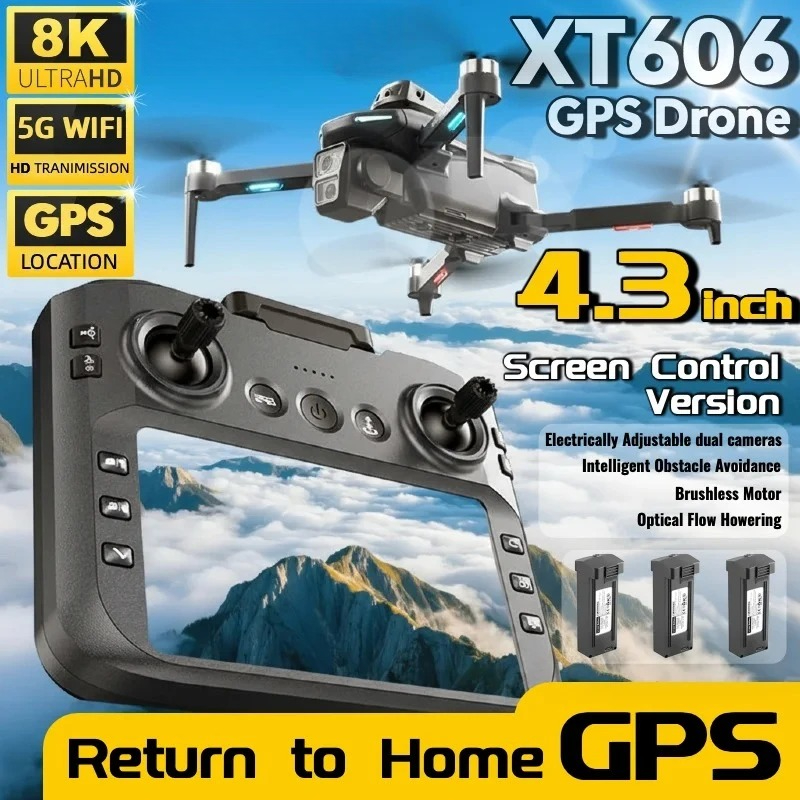 베스트딜 XT606 MAX 드론 GPS 4K UHD F - Drone Thermal Imaging 리뷰 및 가격